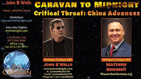 Critical Threat: China Advances - John B Wells LIVE