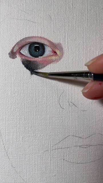 How Drawing a Realistic eyes