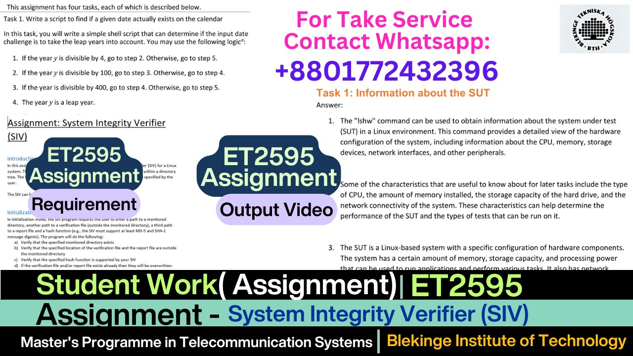 Client Work (Assignment)|ET2595 AI-Powered Cybersecurity Solutions| Blekinge Institute of Technology