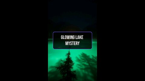 Glowing Lake Mystery