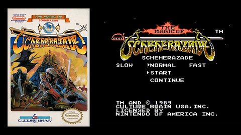 The Magic of Scheherazade (NES - 1989) playthrough, part 3/8 - Chapter 3 continued