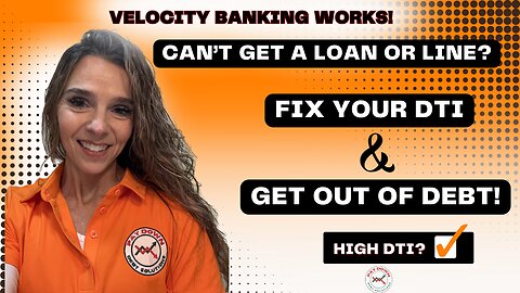 High DTI Keeping You In Debt? Lower DTI FAST Through Velocity Banking!
