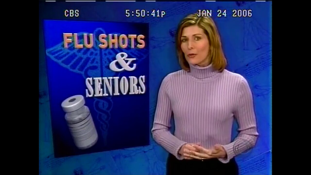MEMORY HOLED: Flu Shots Not Effective in Elderly — Potentially Deadly | Sharyl Attkisson (2006)