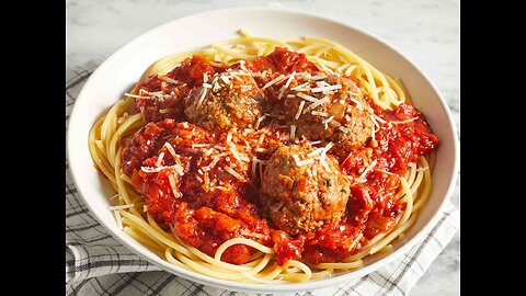 Cross kick Studio Films My Favorite Food Spaghetti and Meatballs