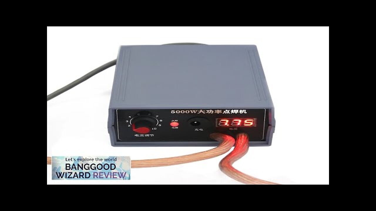 Excellway 5000W Mini Spot Welder High Power Handheld Spot Welding Machine Review