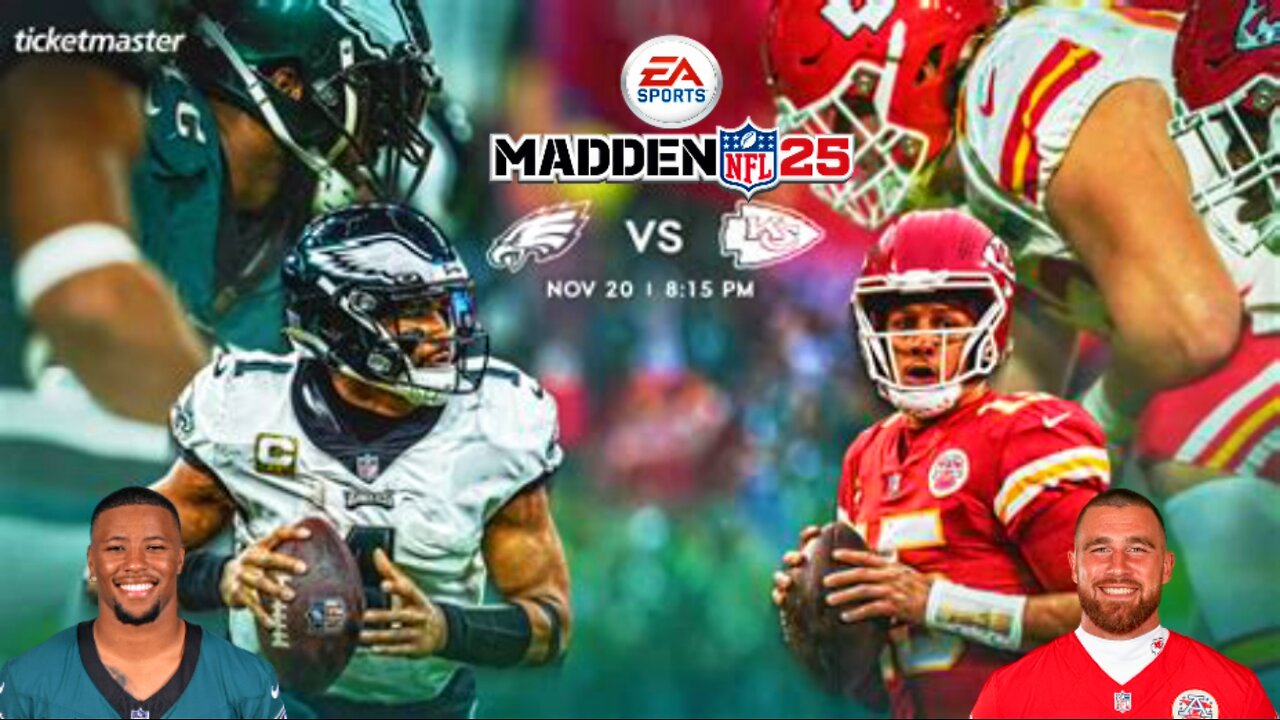 Madden NFL 25 (Eagles vs Chiefs) Superbowl 59
