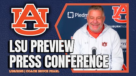 Bruce Pearl Previews Auburn vs LSU | FULL PRESS CONFERENCE