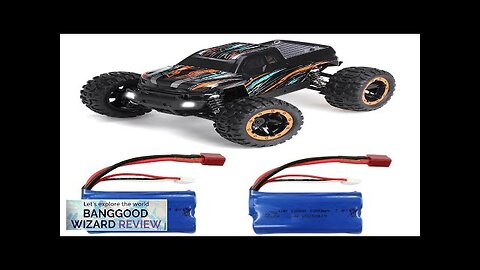 HBX 16889 Two Battery 1/16 2.4G 4WD 45km/h Brushless RC Car LED Review