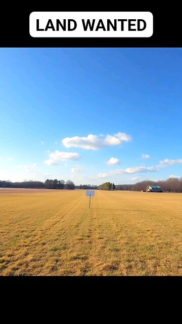 Need Land To Buy I'm Homeless