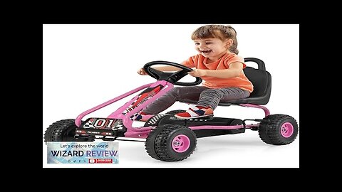 Costzon Go Kart for Kids 4 Wheel Pedal Powered Go Cart Review