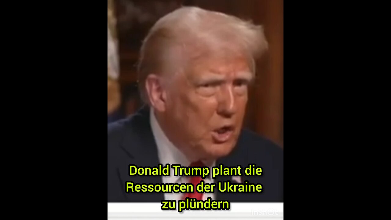 Donald Trump plündert Ukraine