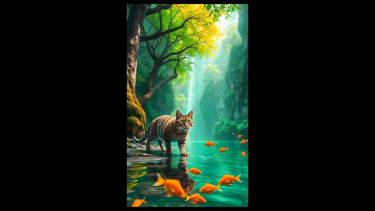 He is trying to snatching Fish 🦥🐦🦆 #Cats #pets #PetsLove