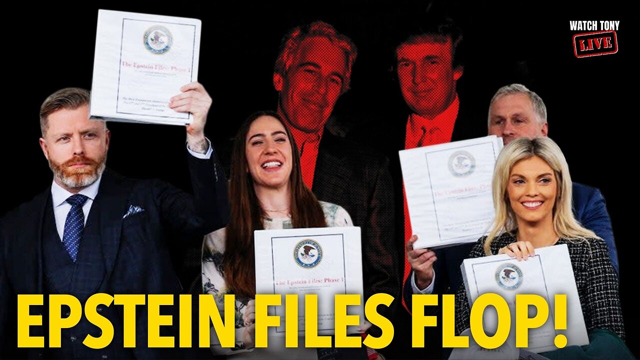 Trump’s Epstein Files STUNT BACKFIRES – Nothing Burger EXPOSED! | The Tony Michaels Podcast #849