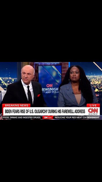 Disaster For Democracy: Kevin O'Leary Tells CNN Dems… Party Is Paying The Price For Selecting Kamala
