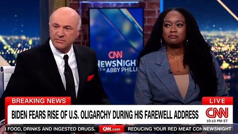 Disaster For Democracy: Kevin O'Leary Tells CNN Dems… Party Is Paying The Price For Selecting Kamala