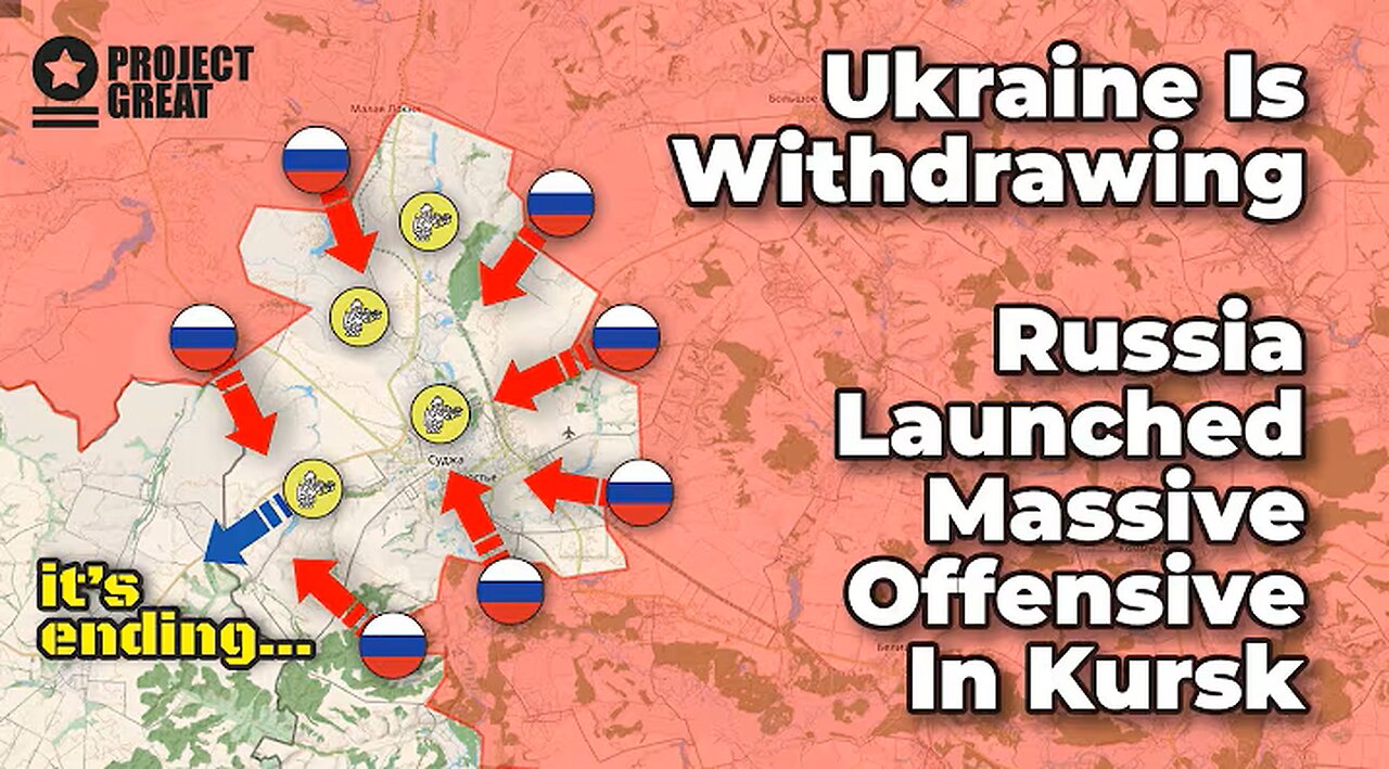 The Endgame: Ukraine’s Last Defense Crumbles in Kursk – Massive Russian Advance