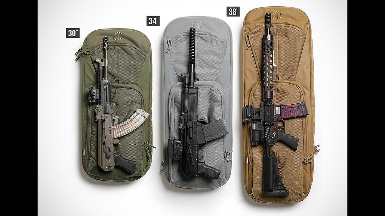Savior Equipment Specialist Covert Rifle Case / Backpack - Modern Urban Tactical Covert Gun Case