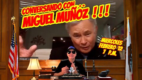 CONVERSANDO CON MIGUEL MUÑOZ - 02.12. 2025 - 7 PM