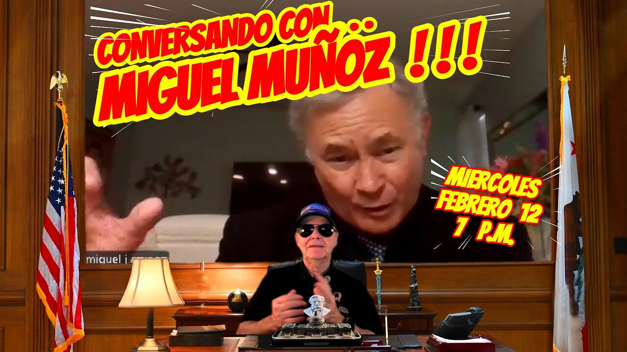 CONVERSANDO CON MIGUEL MUÑOZ - 02.12. 2025 - 7 PM