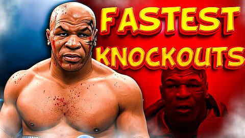 Mike Tyson Shocking Fast Knockouts