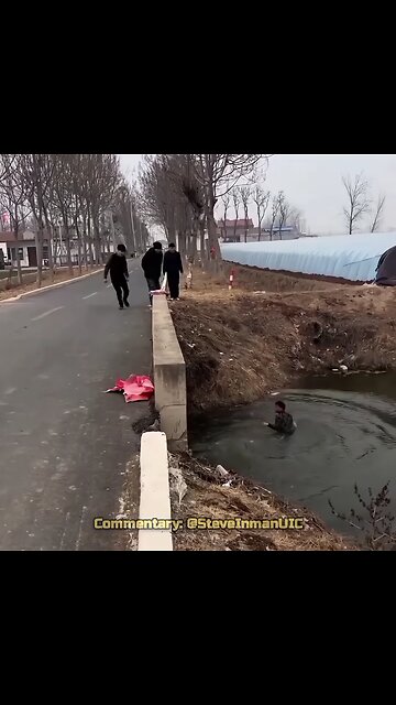 He needed to cool down