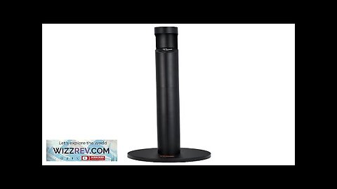 Cigarette Butt Receptacle Freestand Outdoor Cylinder Butt Disposal Black Review