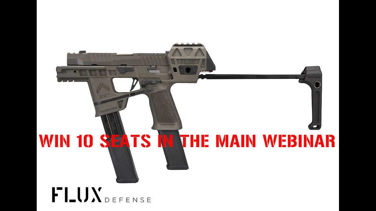 SIG SAUER P320-FLUX LEGION MINI #3 FOR 10 SEATS IN THE MAIN WEBINAR