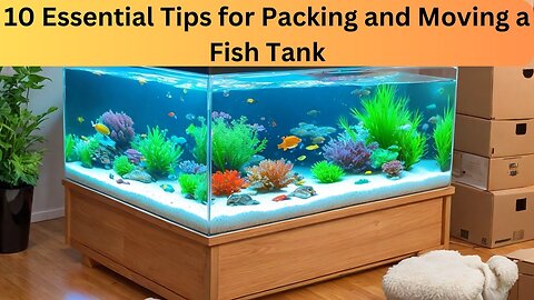 10 Essential Tips for Packing and Moving a Fish Tank Safely