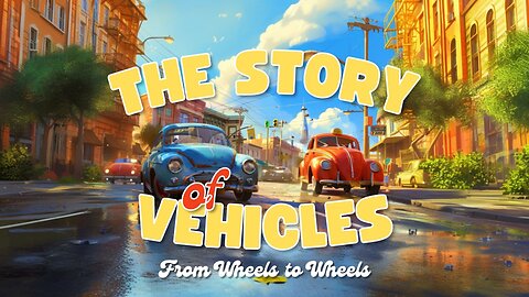 The Story of Vehicles: From Wheels to Wheels | Kids Learning Animated Videos