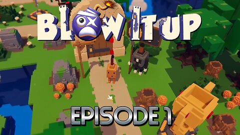 Our Bomb Planet Was Invaded! Can We Destroy The Invaders Fortifications? | Blow It Up - Episode 1