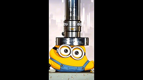 minions vs. 150 ton hydraulic press!!!