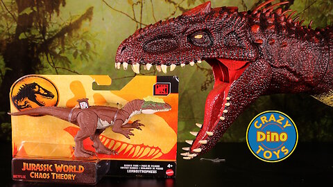 New Jurassic World Chaos Theory Dinosaur Toys 2025 Lophostropheus Danger Pack Unboxed Dino Battles