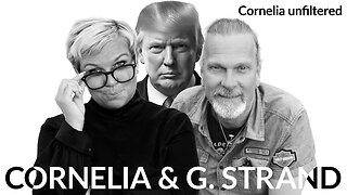 Live - Cornelia & G. Strand #63 Lunchlive om USA 23 jan. 2025