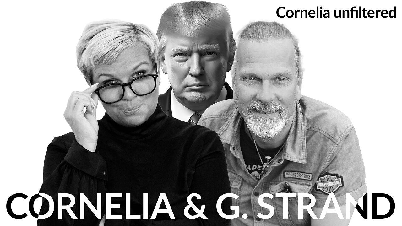 Live - Cornelia & G. Strand #63 Lunchlive om USA 23 jan. 2025