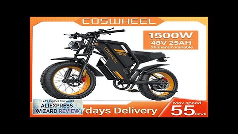 Motorcycles Electric bike Mountain bikes 1500W Electric motorcycle for aduto 20 Inch Review