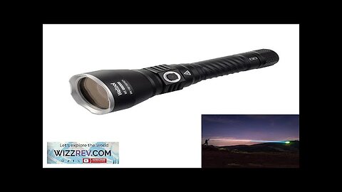 Weltool W5 Pro 990LM Long Distance Throwing LEP Flashlight 2842M Strong Spotlight Review