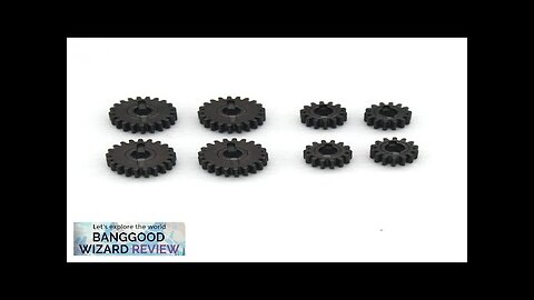 Upgraded Metal Gears Set for FMS FCX24 12401 Power Wagon 1/24 RC Review