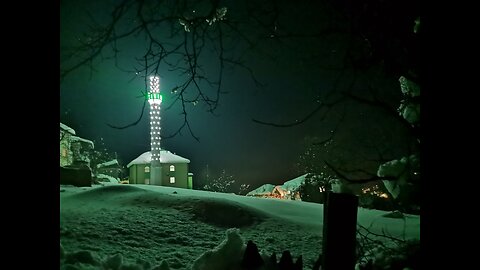 Finish the lights of the mosk