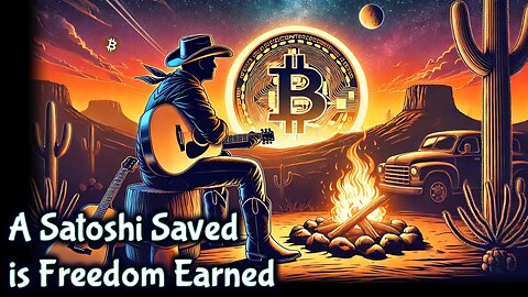 A Satoshi Saved Is Freedom Earned (Lyric Video)