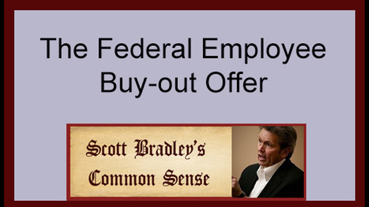 The Federal Employee Buy-out Offer