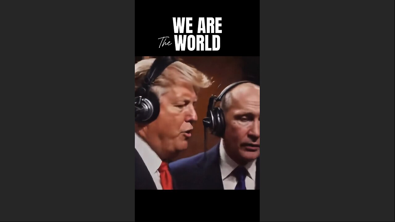 We are the World! #Putin #Trump #music #peace #foryou