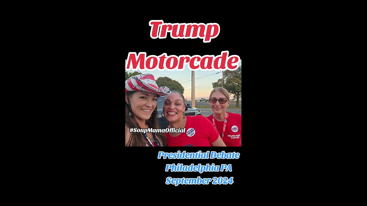 Trump Motorcade