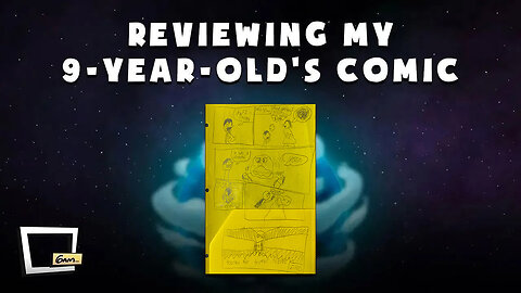 Reviewing my 9-Year-Old's Comics: Super Nolan One Pager