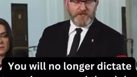 Grzegorz Braun has a message to the jews