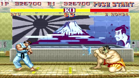 Street Fighter II - Hyper Fighting (Gameplay)