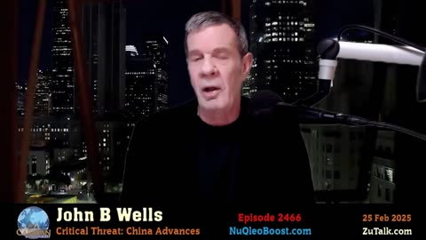 Critical Threat: China Advances - John B Wells LIVE