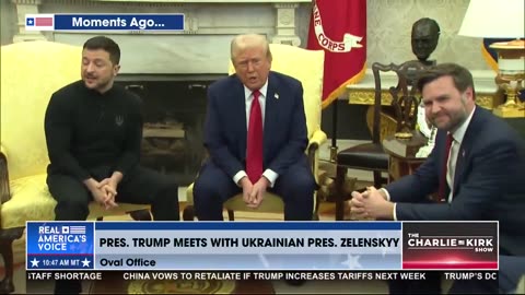 TRUMP TO ZELENSKY: "YOU DON'T HAVE ANY CARDS!"