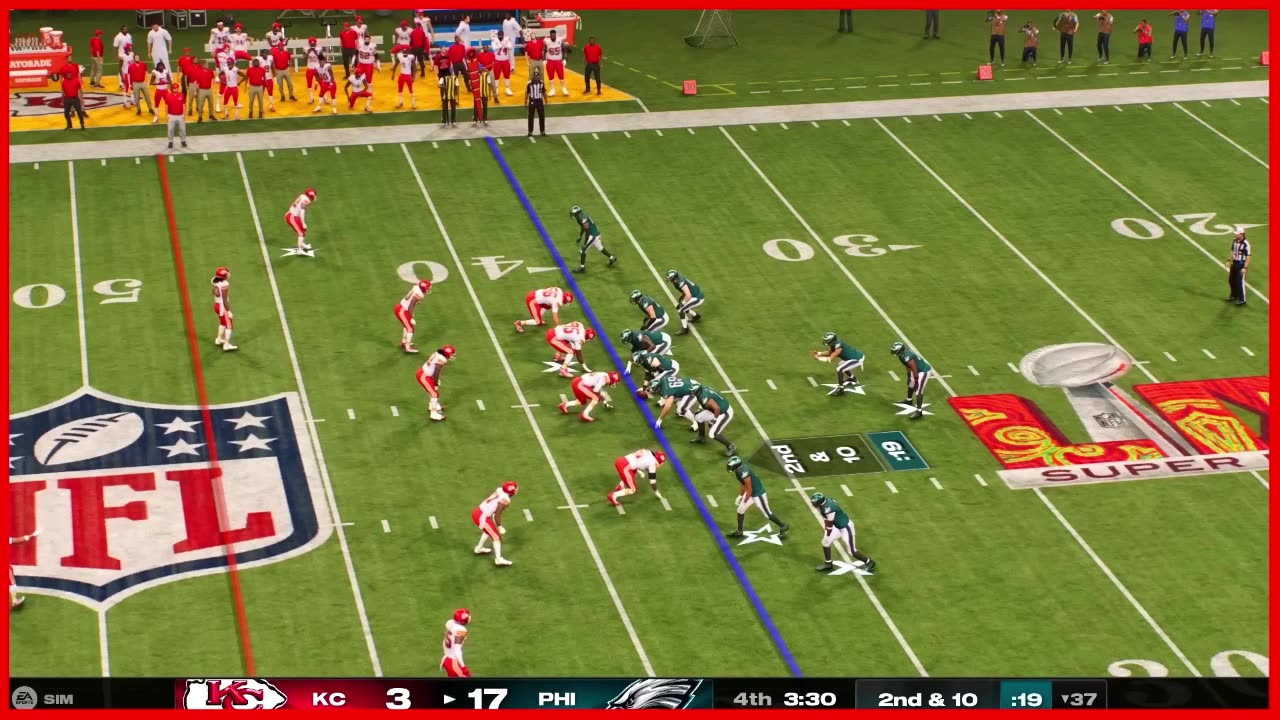 Madden NFL 25 (Eagles vs Chiefs) Superbowl 59