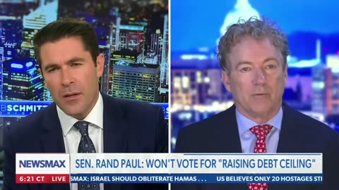 Rand Paul: 'I will vote against raising the debt ceiling'