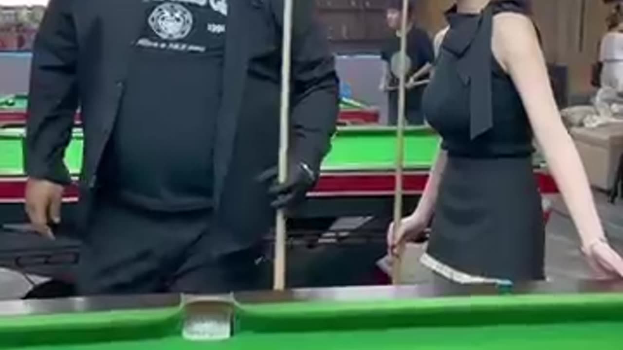 Funny video billiards million views